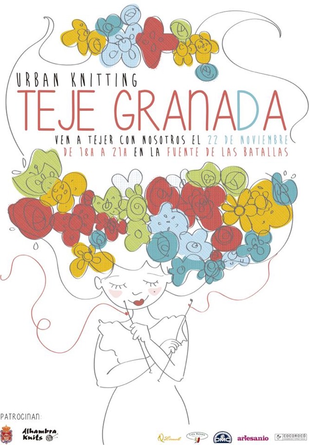 Teje Granada, llega el ‘Urban Knitting’ a Granada